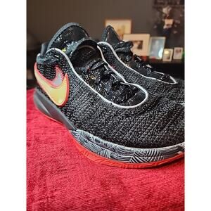 Nike | LeBron 20 Trinity DQ8651-001 Black Basketball Sneakers Shoes GS Size 6Y